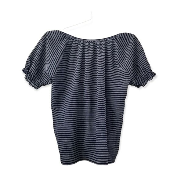 NWT Madewell  Peasant Blue Blouse size SMALL - Picture 6 of 12